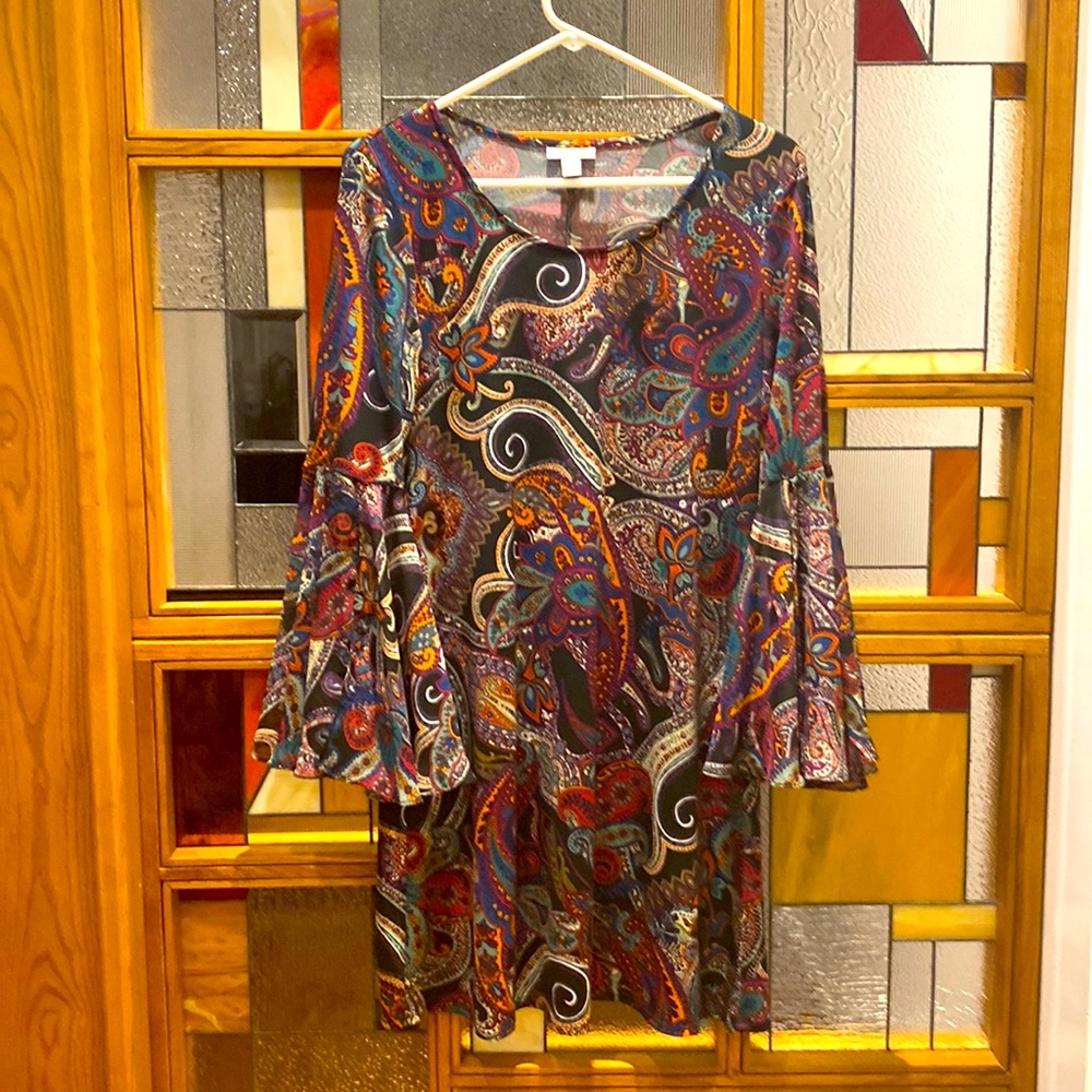 Paisley colorful dress